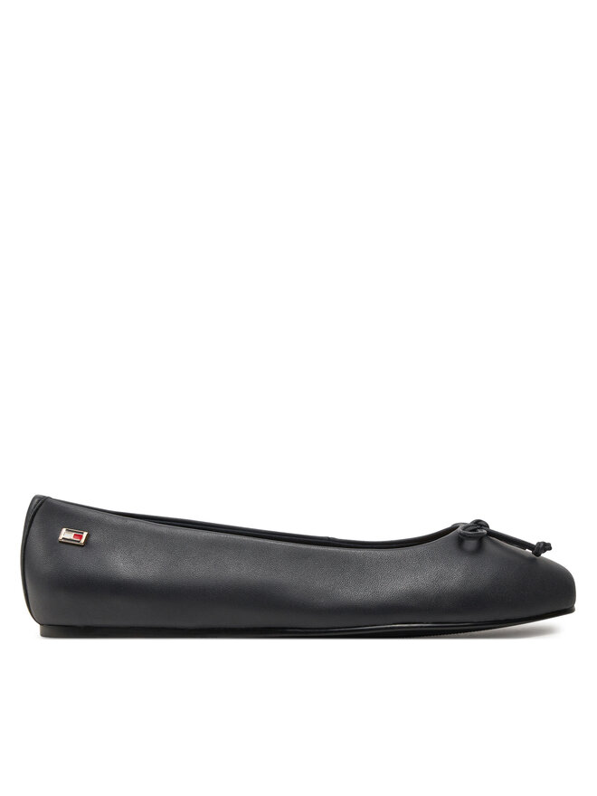 Tommy Hilfiger Μπαλαρίνες Tommy Hilfiger Essential Chic Ballerina FW0FW08059 Σκούρο μπλε