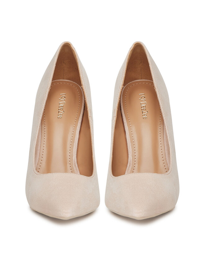 DeeZee High Heels DeeZee DZ0023 Beige