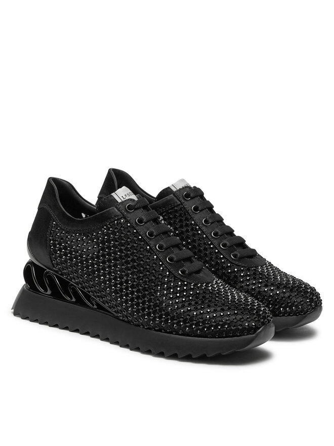 Le Silla Sneakers Le Silla Running Gilda Stocking 6808B040ZLPPSAS933 Negru