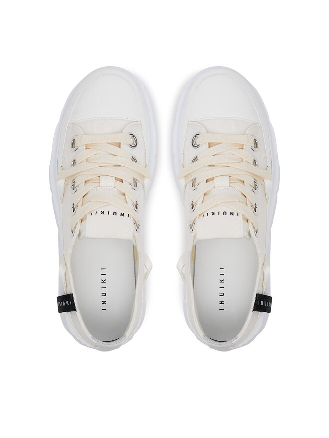 Inuikii Plátenky Inuikii Matilda Canvas Low 30102-025 Biela