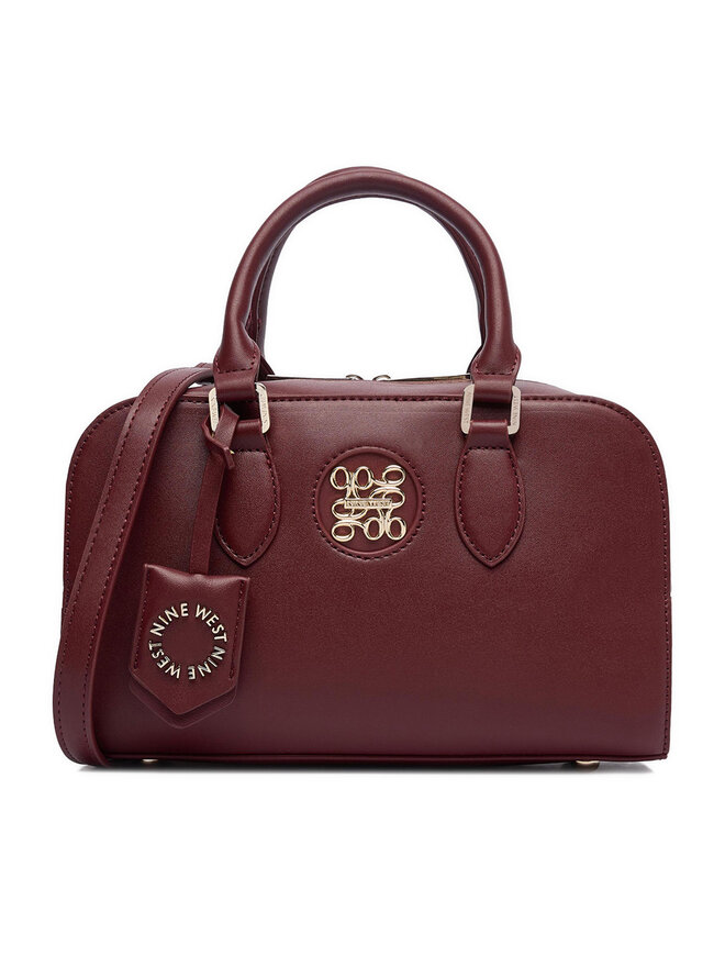 Nine West Handtasche Nine West CEO- SATIN BLOOM-LDA9374 Dunkelrot