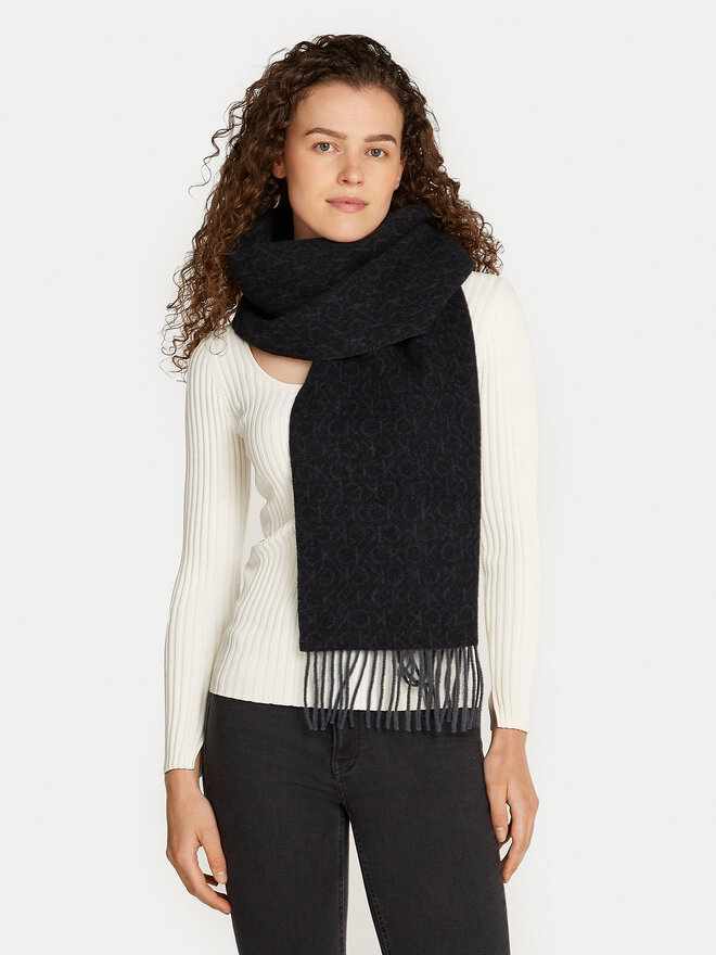 Calvin Klein Sciarpa Calvin Klein Classic K50K512377 Nero
