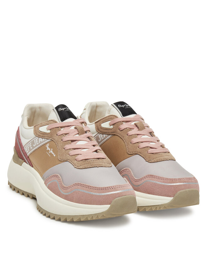 Pepe Jeans Снікерcи Pepe Jeans Kimi Glam PLS60042 Рожевий
