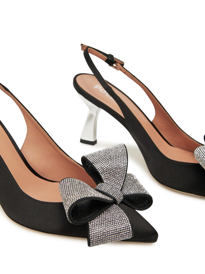 Pollini Sandali Pollini SA10077C1MTR0000 Črna