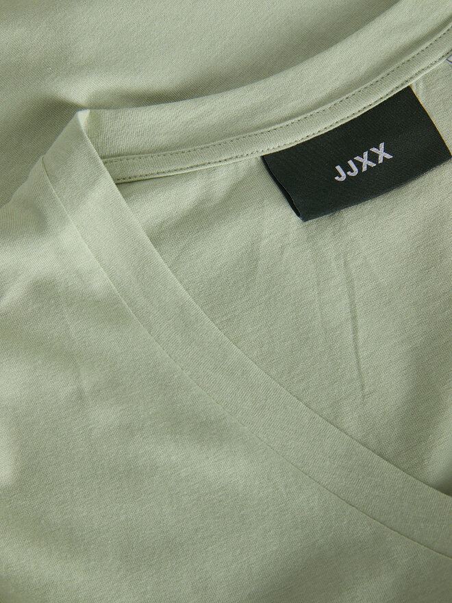 JJXX JJXX Camiseta Annie 12255655 Verde Regular Fit
