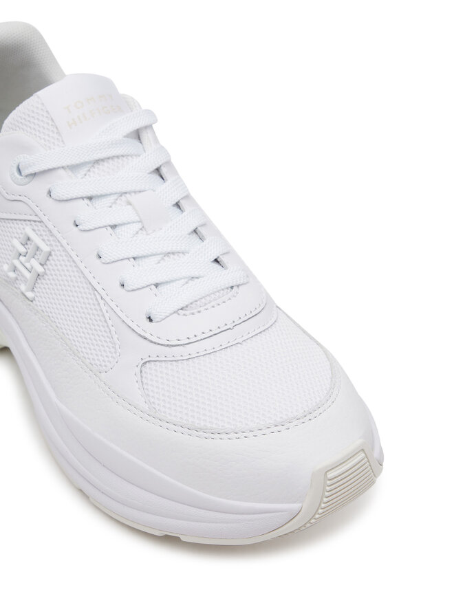 Tommy Hilfiger Αθλητικά Tommy Hilfiger Th Chunky Runner FW0FW08474 Λευκό