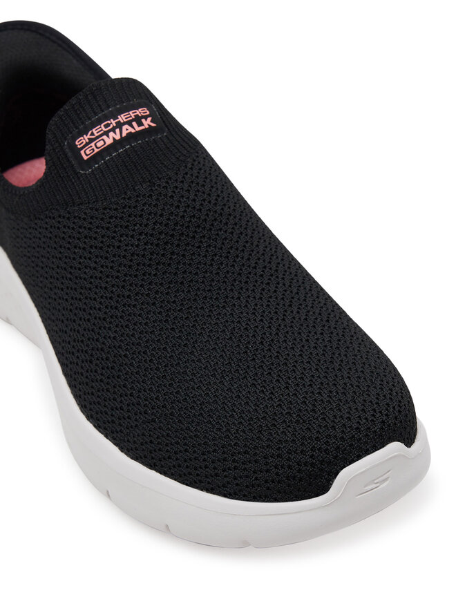 Skechers Sneakers Skechers GOwalk Flex - Sunset Rose 124822/BKPK Schwarz