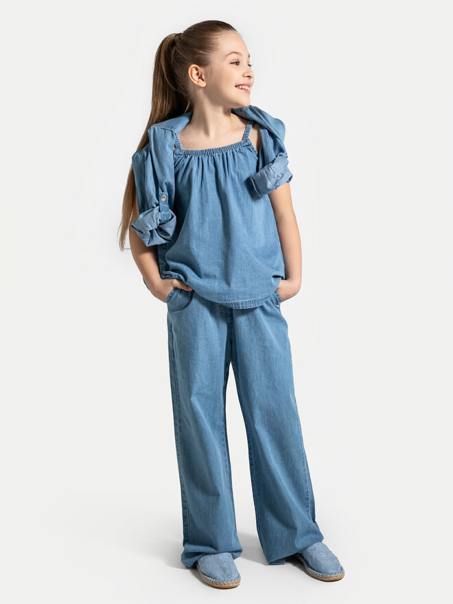 Coccodrillo Coccodrillo Top WC4140501HGJ Plava Regular Fit