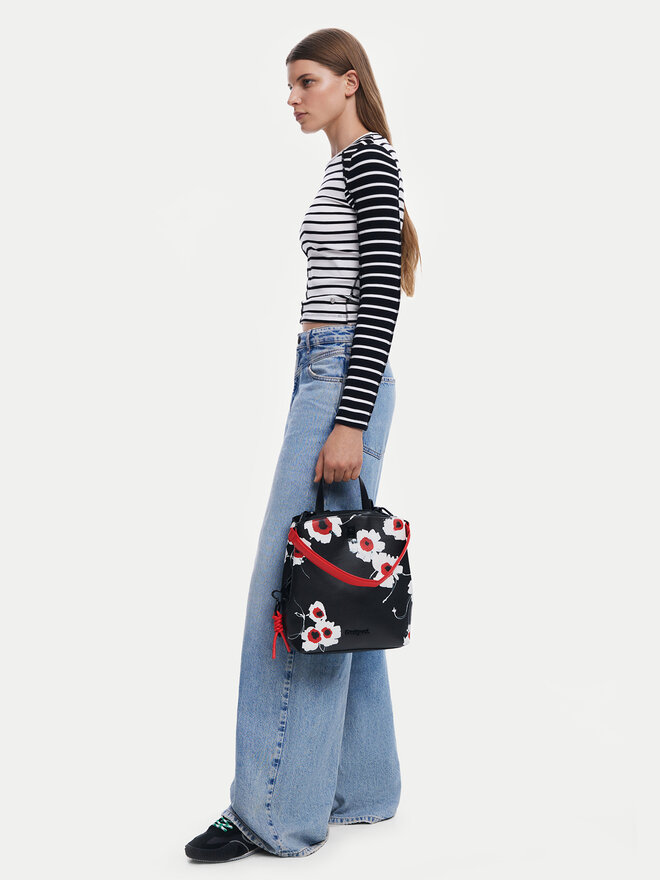 Desigual Batoh Desigual Chandra Sumy Mini 25SAKP27 Černá