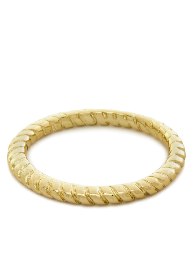 Pieces Set prstena Pieces 17146764 Zlatna