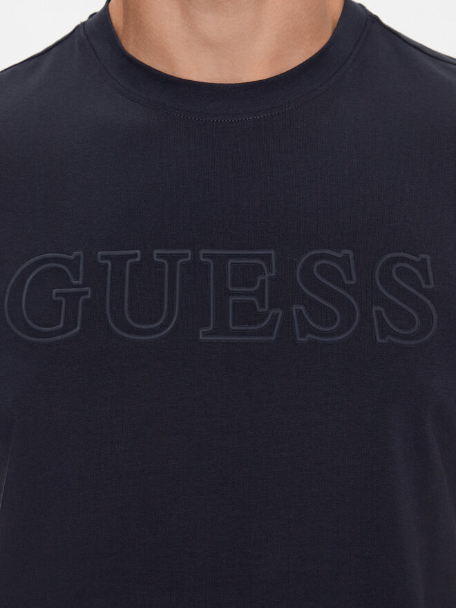 Guess Guess Majica Z2YI11 J1314 Mornarsko modra Regular Fit