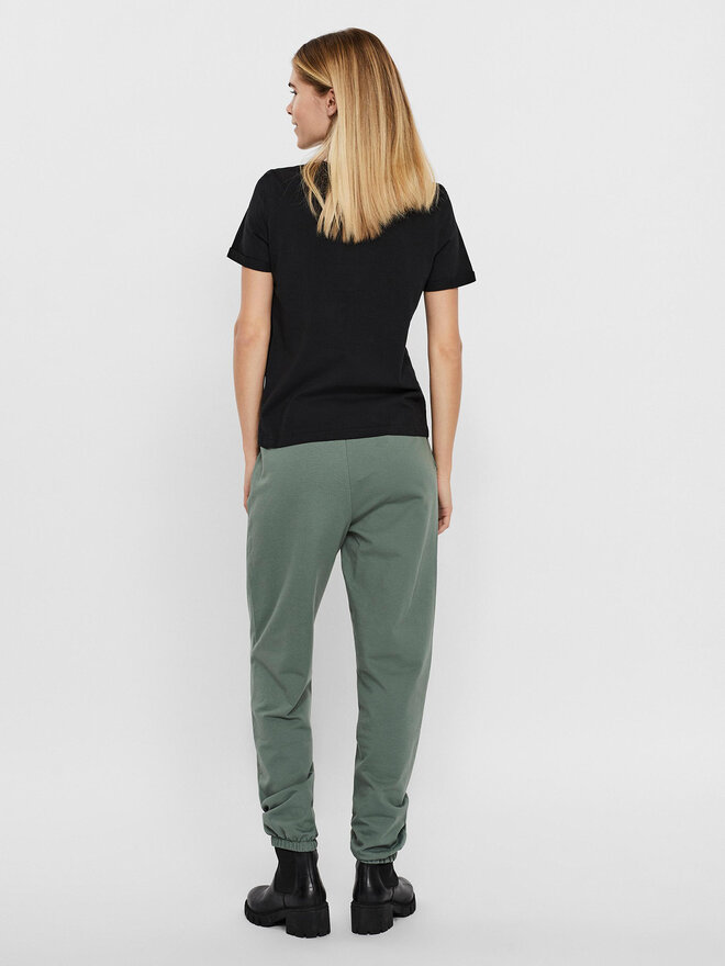 Vero Moda Vero Moda Marškinėliai Paula 10243889 Juoda Regular Fit