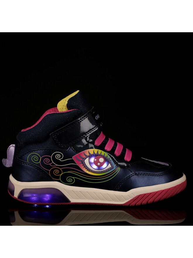 Geox Sneakers Geox J Inek Girl J36ASB 0NFEW C4243 D Bleumarin