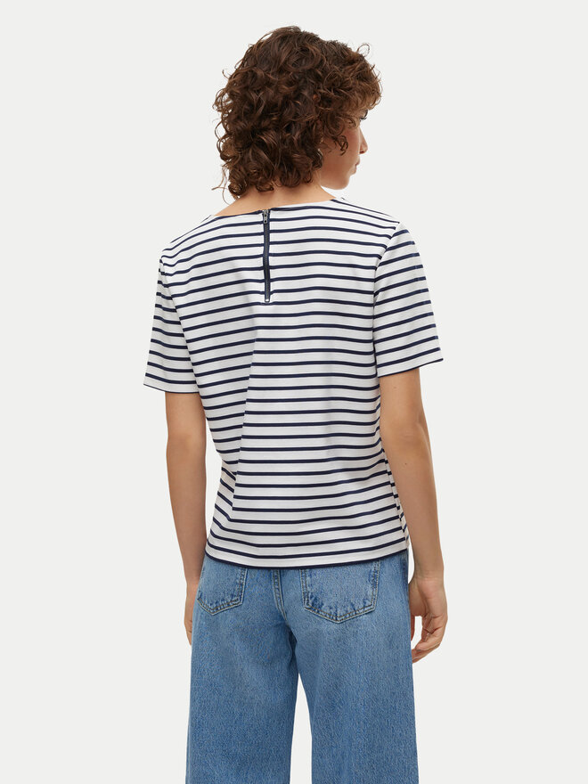 Vero Moda Vero Moda Póló Abby 10304716 Fehér Regular Fit