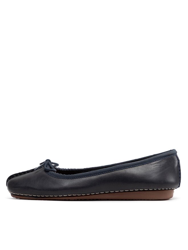 Clarks Ballerinas Clarks Freckle Ice 203529324 Dunkelblau