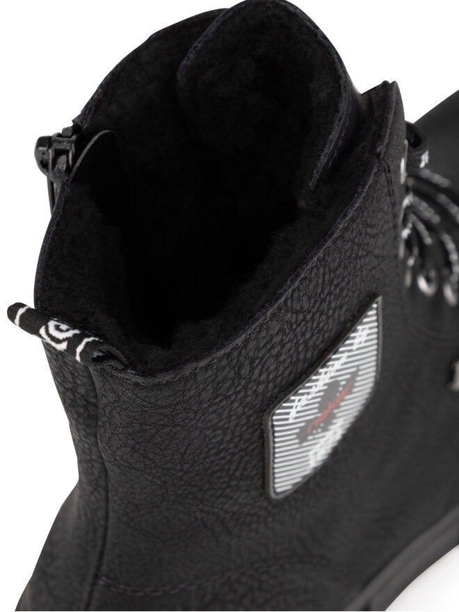 Rieker Botine Rieker X3410-00 Negru