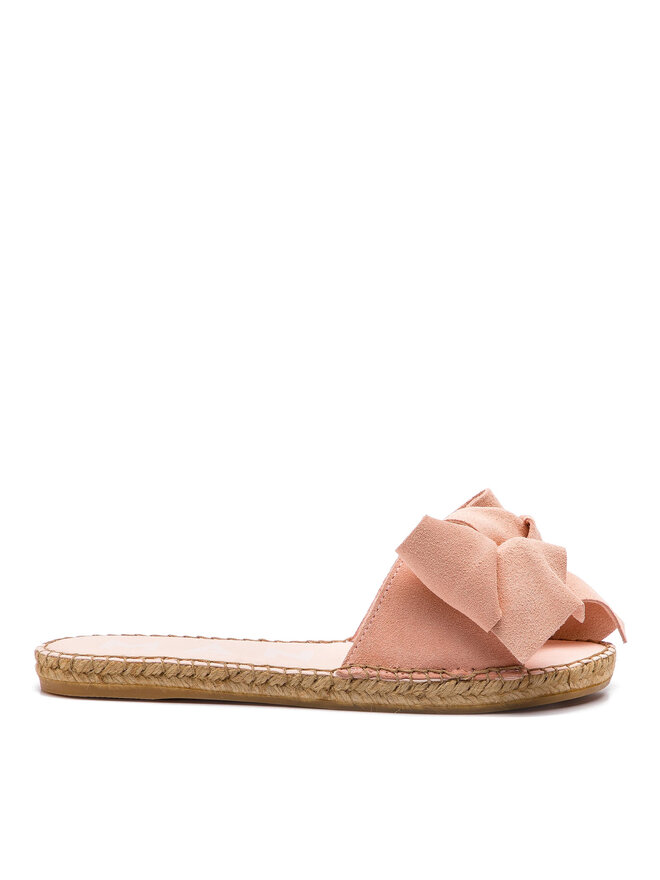Espadrilles Manebi Sandals With Bow W 1.4 J0 Rose chaussures