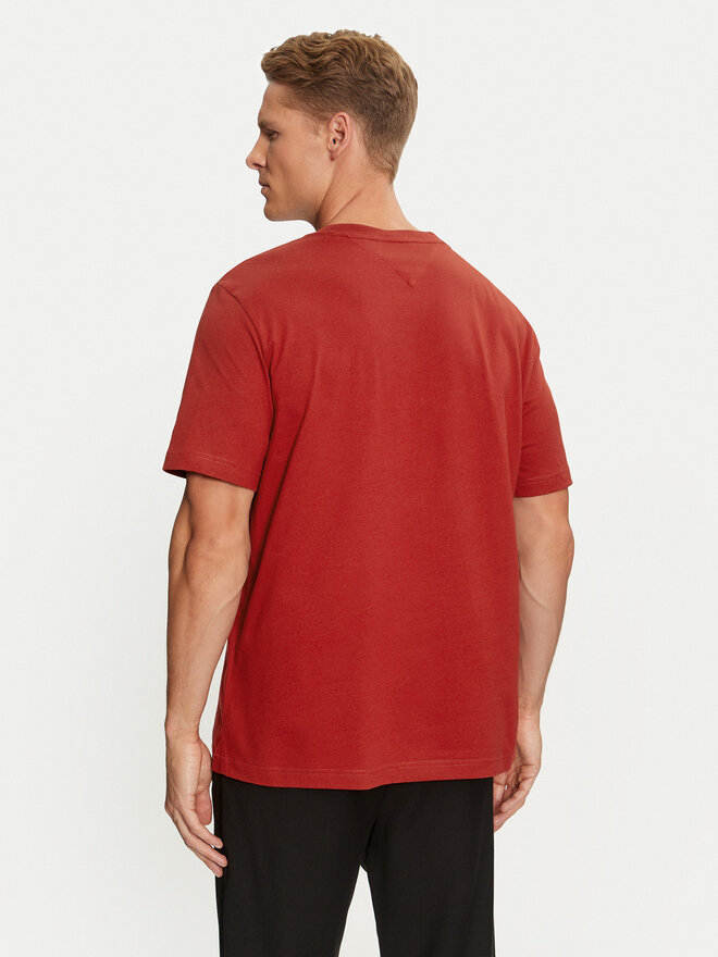 Tommy Hilfiger Tommy Hilfiger Marškinėliai Essential MW0MW37267 Raudona Regular Fit