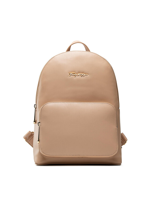 Tommy hilfiger beige backpack online