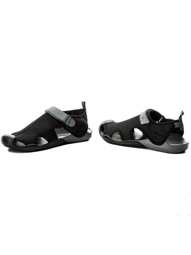 Crocs Босоніжки Crocs Swiftwater Mesh Sandal W 204597 Чорний