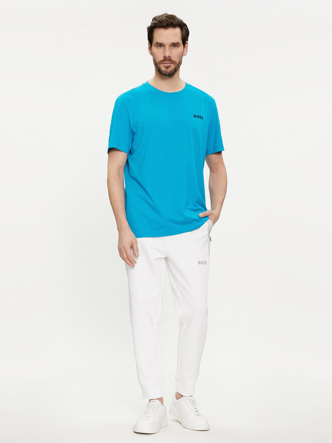 BOSS Boss Футболка 50515620 Голубий Regular Fit