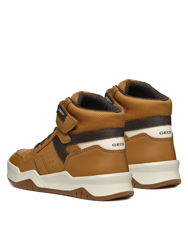 Geox Sneakersy Geox J Perth Boy J367RF 0MEFU C2286 S Hnědá