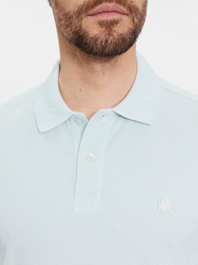United Colors Of Benetton United Colors Of Benetton Poloshirt 3089J3179 Blau Regular Fit