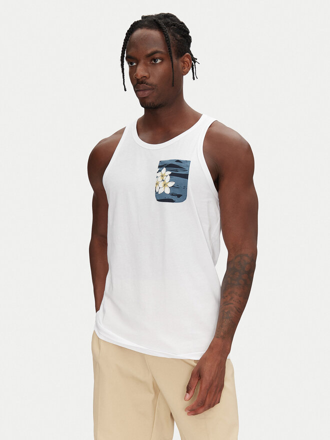 Jack&Jones Jack&Jones Tank top Hawaii 12269321 Λευκό Standard Fit