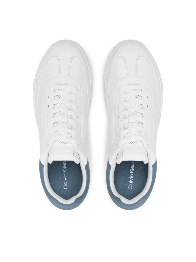 Calvin Klein Сникърси Calvin Klein Low Top Lace Up Lth HM0HM01790 Бял