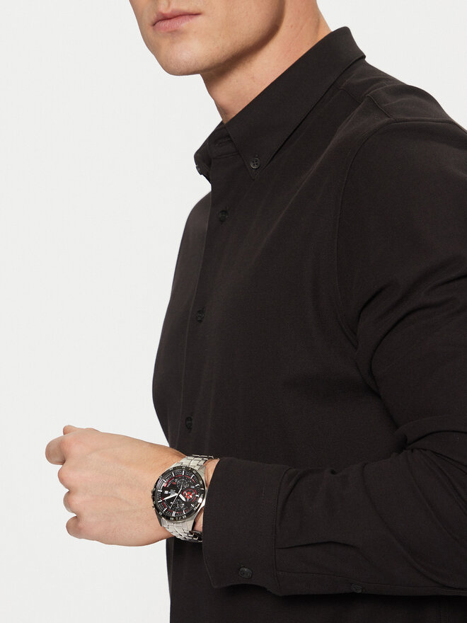 Casio Zegarek Casio Edifice EFR-556DB-1AVUEF Srebrny