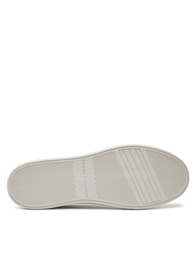 Tommy Hilfiger Sneakers Tommy Hilfiger Essential Court FW0FW08350 Écru