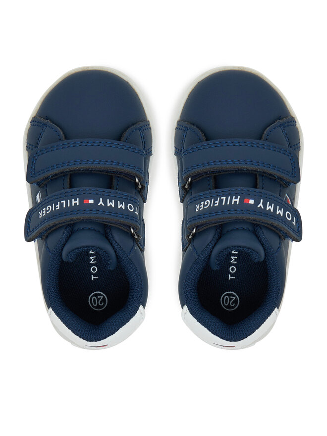 Tommy Hilfiger Sneakers Tommy Hilfiger Low Cut Velcro Sneaker T1X9-34062-1355 M Dunkelblau