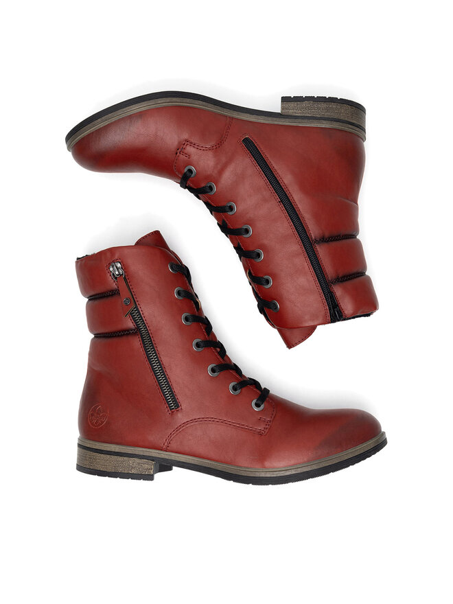 Rieker Bokacsizma Rieker 72212-35 Piros