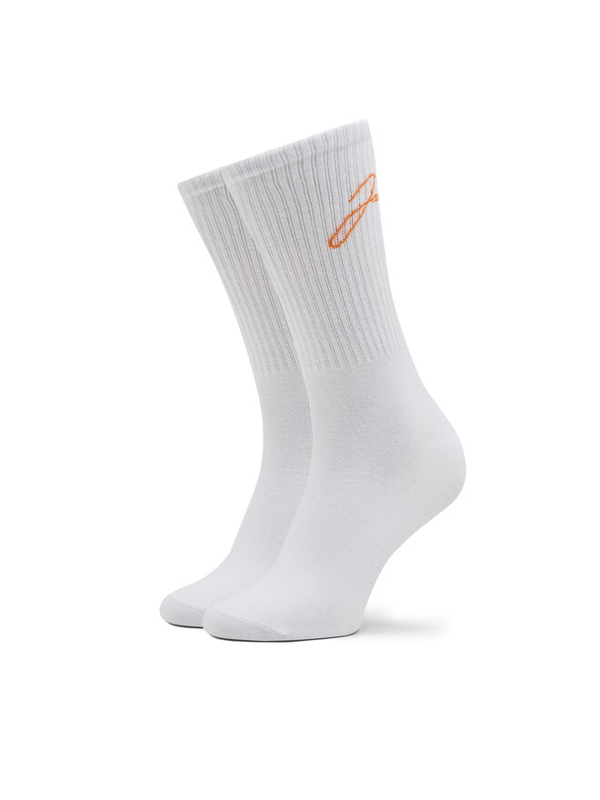 Jack&Jones Zestaw 5 par wysokich skarpet męskich Jack&Jones Lukas 12259024 Biały