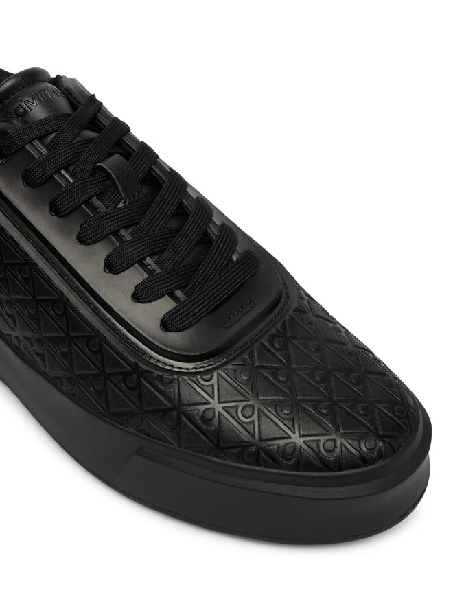 Calvin Klein Sneakers Calvin Klein Beasket Cup Oxf Lup Hf Aop Lth HM0HM02132 Schwarz
