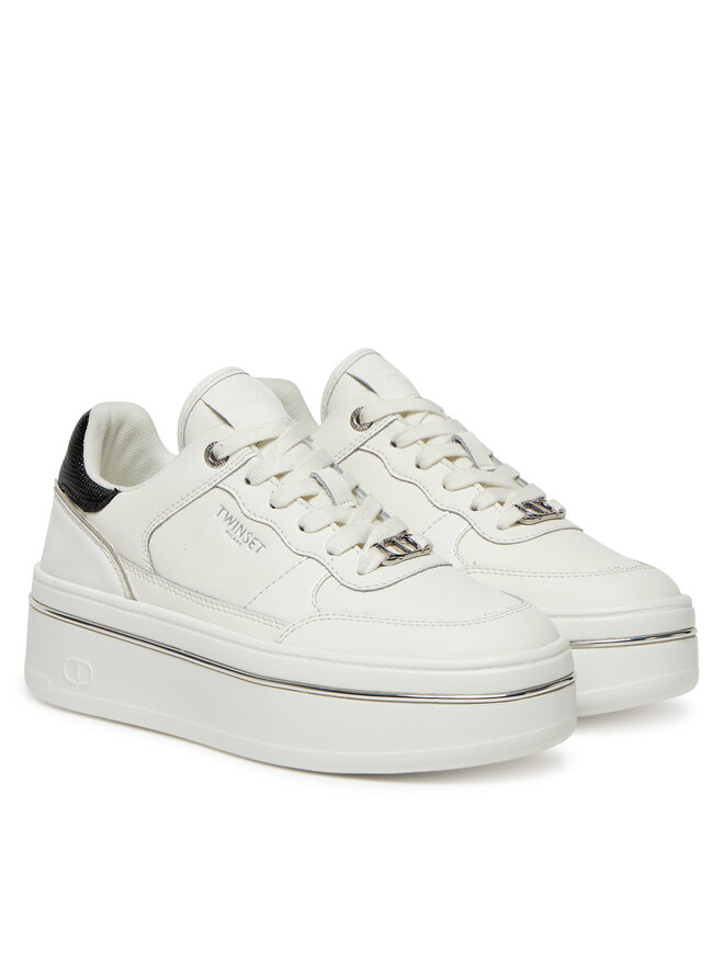 TWINSET Αθλητικά TWINSET 251TCP014 Λευκό