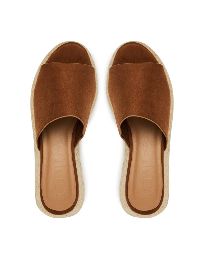 ONLY Shoes Espadrilky ONLY Shoes 15341286 Hnědá