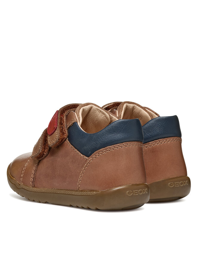 Geox Sneakersy Geox B Macchia Boy B254NB 0CL22 C6001 Brązowy