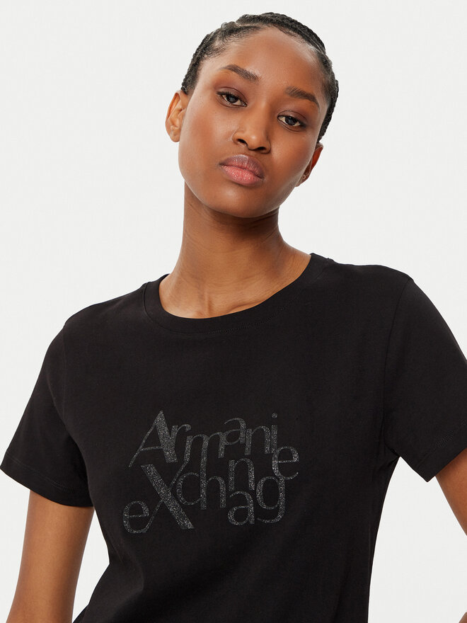 Armani Exchange Armani Exchange T-Shirt XW000109 AF10359 UC001 Μαύρο Regular Fit