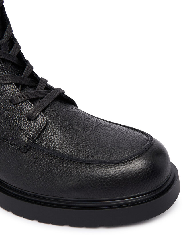 Calvin Klein Auliniai batai Calvin Klein Combat Ess Lace Up Apron Lth W YM0YM01375 Juoda