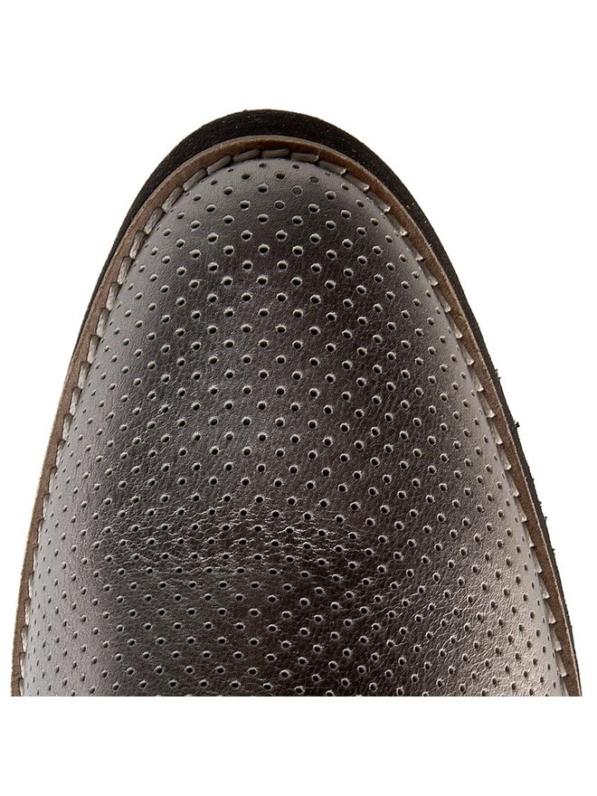 GINO ROSSI Oxford Schuhe Gino Rossi Pia DPH359-V83-0028-0400-0 Silberfarben