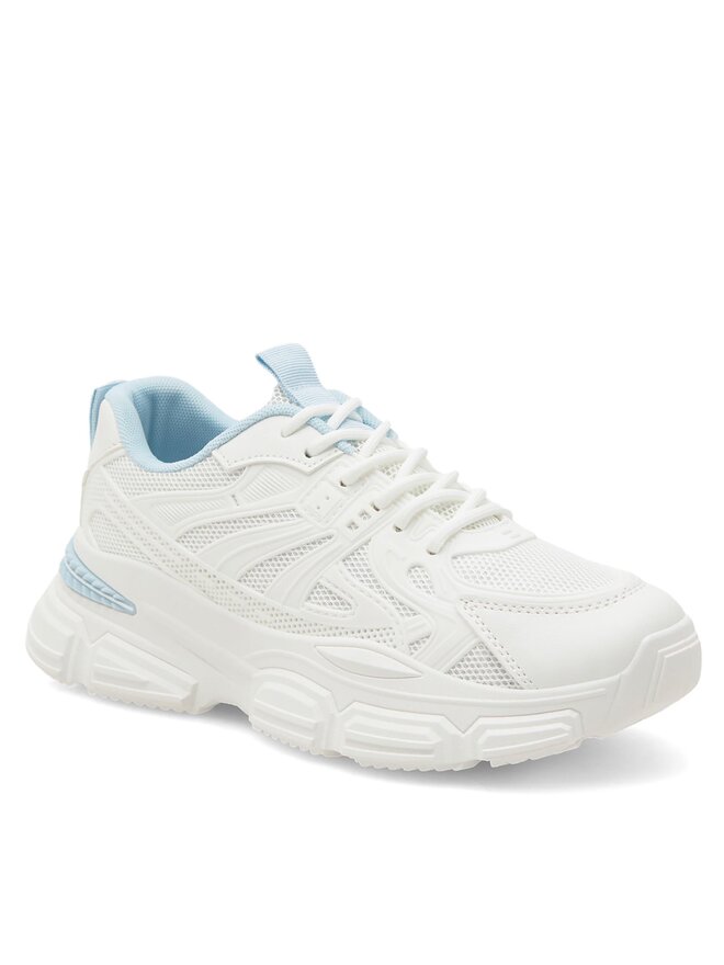 DeeZee Sneakersy DeeZee WFA2549-1 Bílá