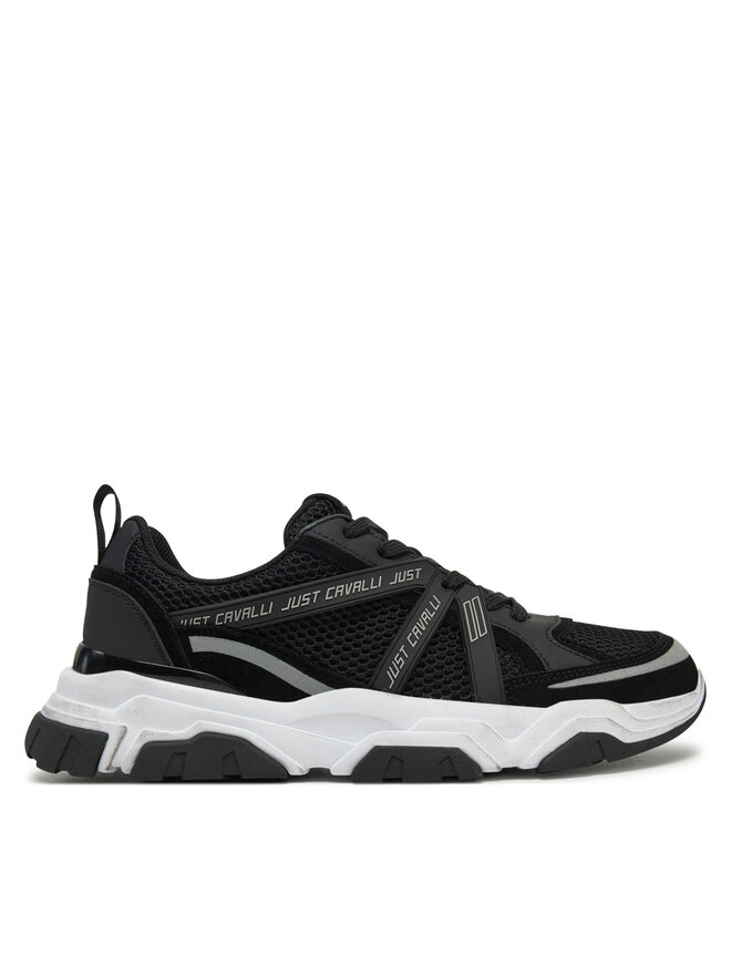 Just Cavalli Sneakersy Just Cavalli 78QA3SH5 ZSC48 Černá