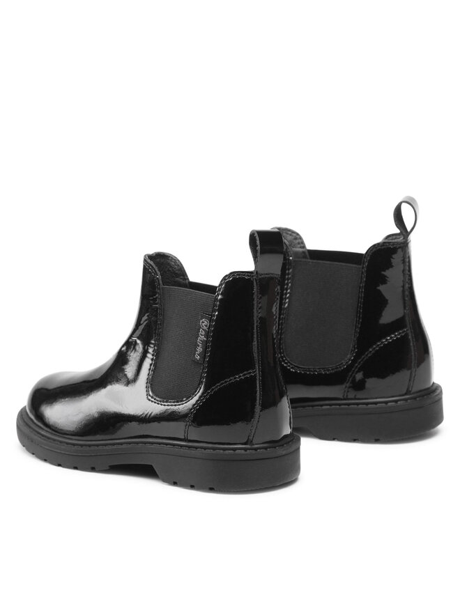 Naturino Členková obuv s elastickým prvkom Naturino Piccadilly 0012501566.03.0A01 M Čierna