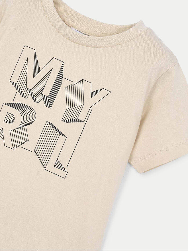 Mayoral Mayoral Camiseta 170 Beis Regular Fit