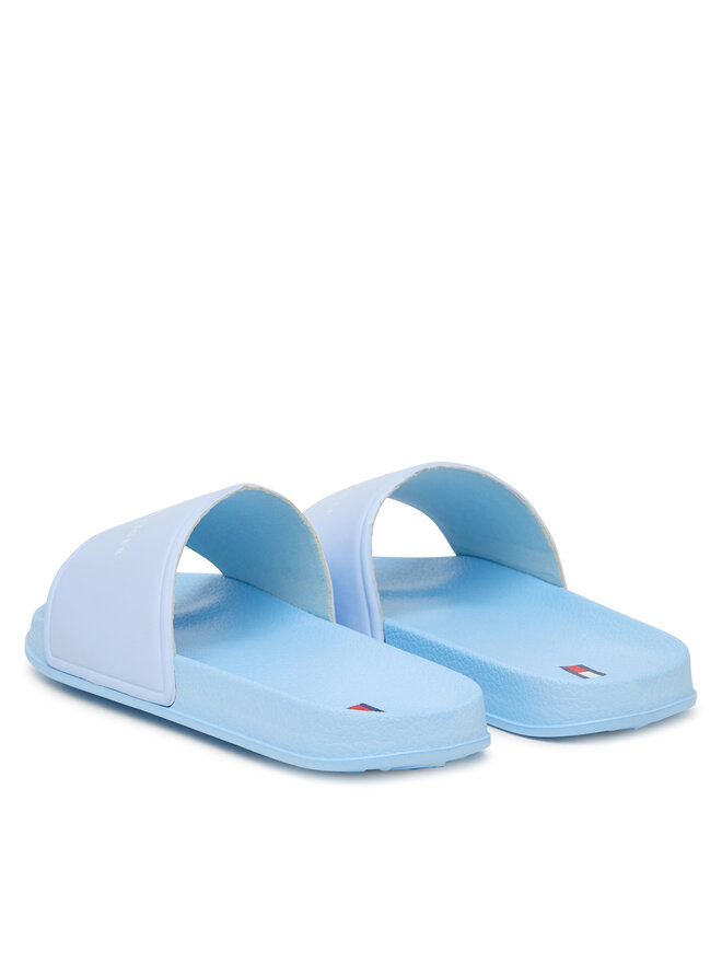 Tommy Hilfiger Pantoletten Tommy Hilfiger T3X0-34403-1172 Blau