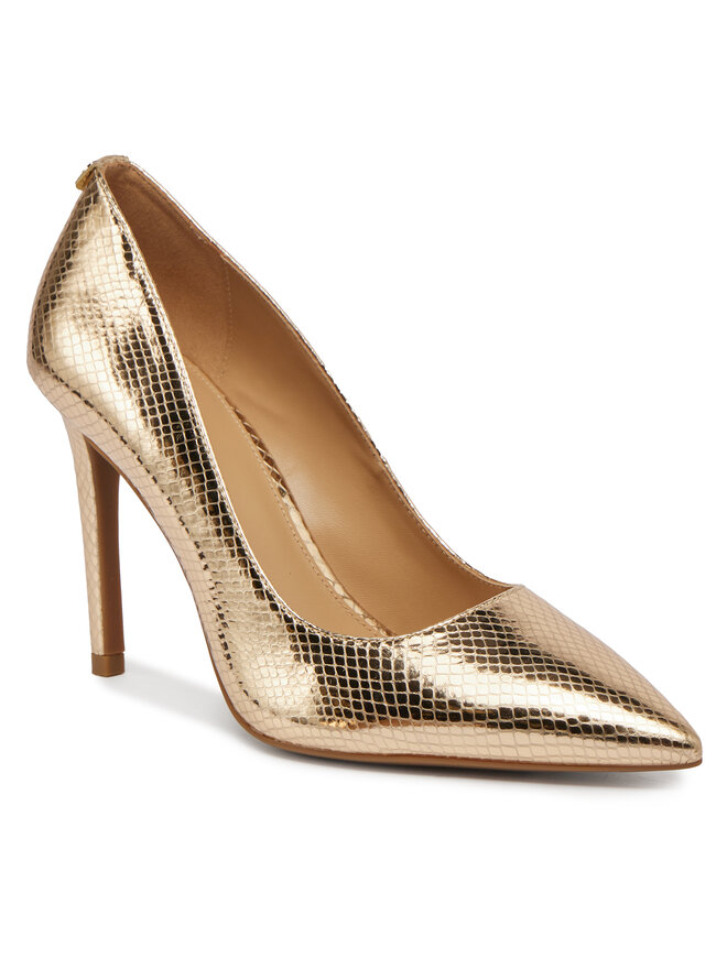MICHAEL Michael Kors Szpilki MICHAEL Michael Kors Alina Flex High Pump 40R4HNHP1M Złoty