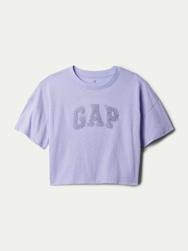Gap Gap Marškinėliai 883128-01 Violetinė Relaxed Fit