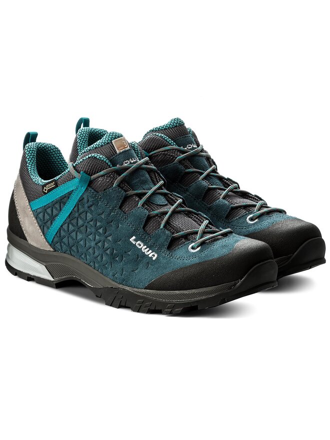 Trekkingschuhe Lowa Sassa Gtx Lo Ws GORE TEX 220712 Dunkelblau eschuhe