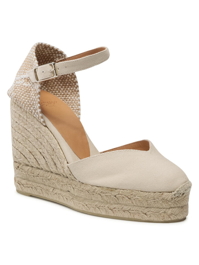 Castañer Espadrilky Castañer Chiarita/8ED/001 020983-203 Béžová